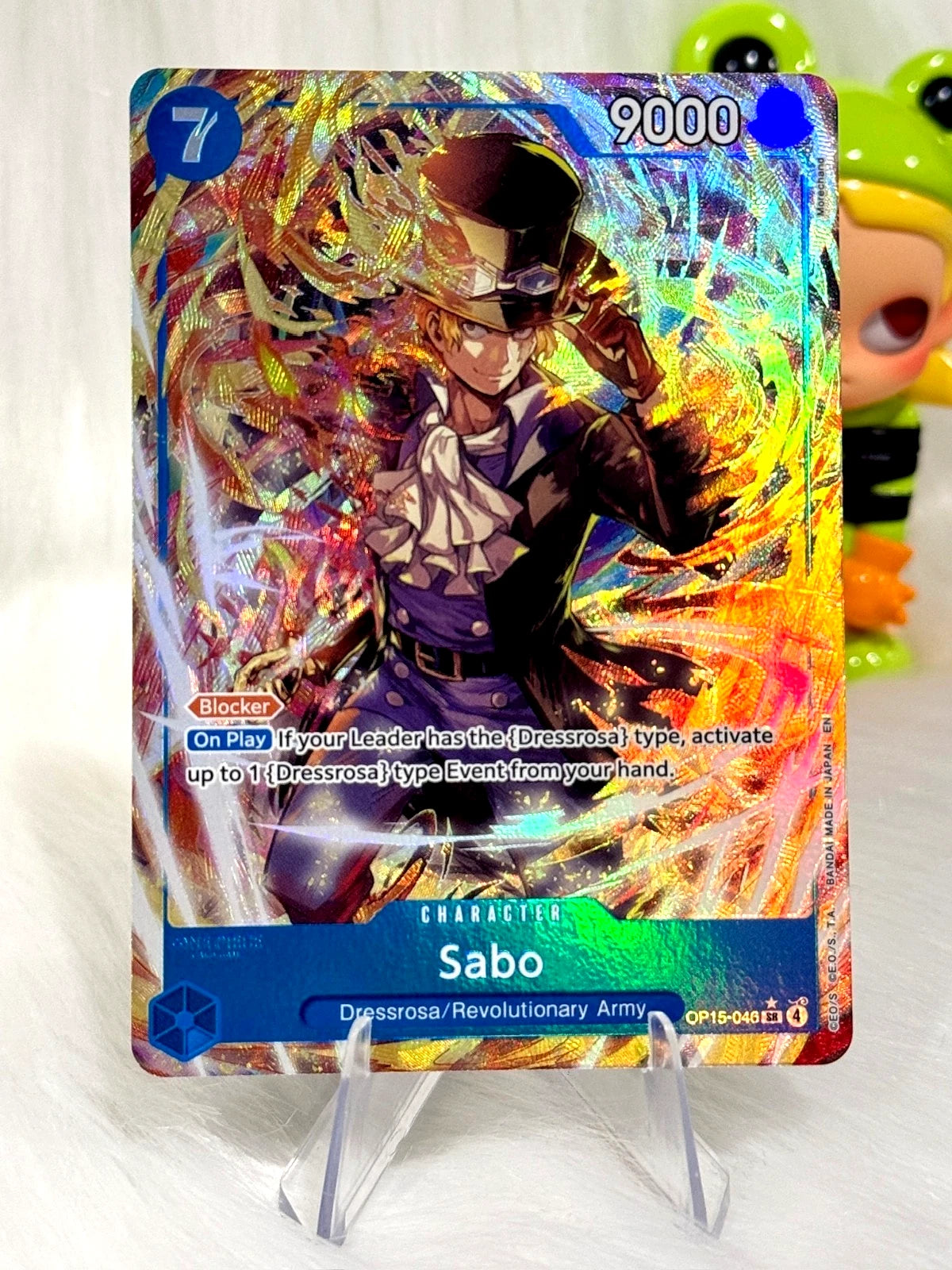 Sabo OP15-046 (Alt Art) Adventure on Kami's Island One Piece Card English NM/M