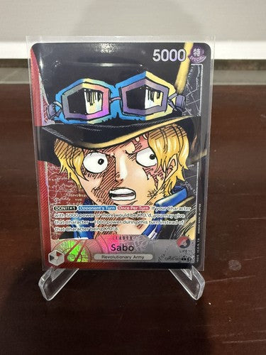 Sabo Op05-001 Alt Art English Mint
