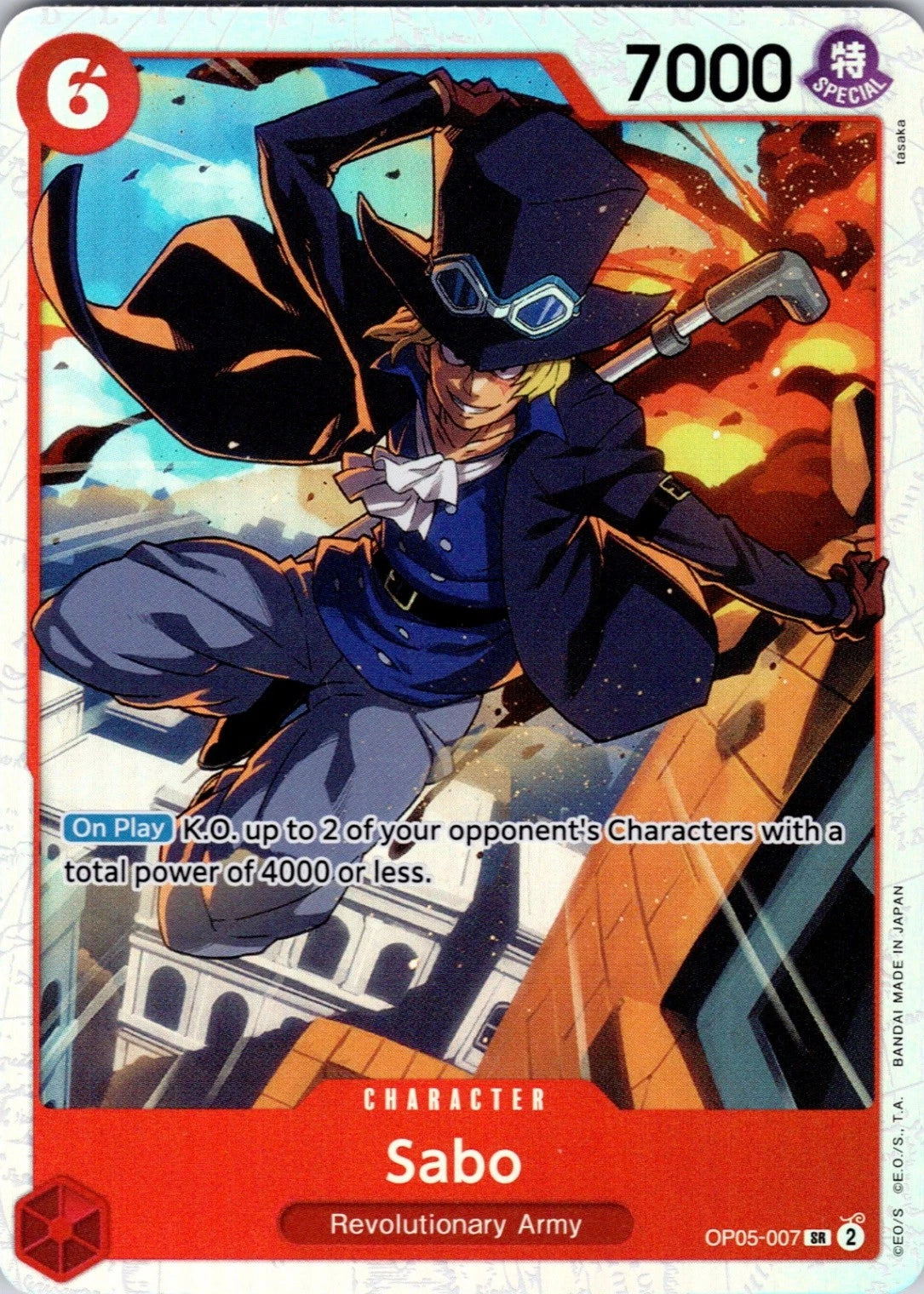 Sabo (007) OP05-007 SR Awakening of the New Era NM