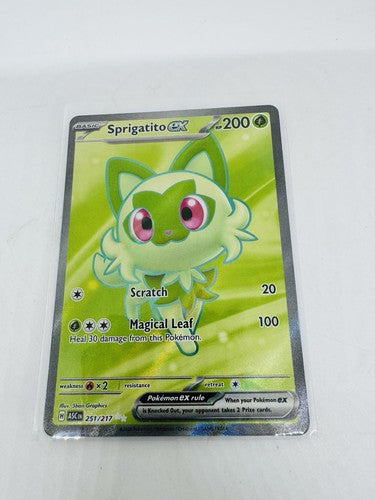 Sprigatito ex 251/217 Pokemon TCG ME: Ascended Heroes NM