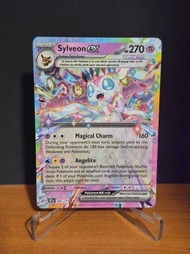 Sylveon EX - Double Rare - Surging Sparks 086/191 - NM - Pokemon CardSylveon