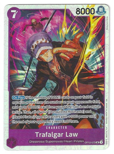 TRAFALGAR LAW - SR FOIL - OP12-073
