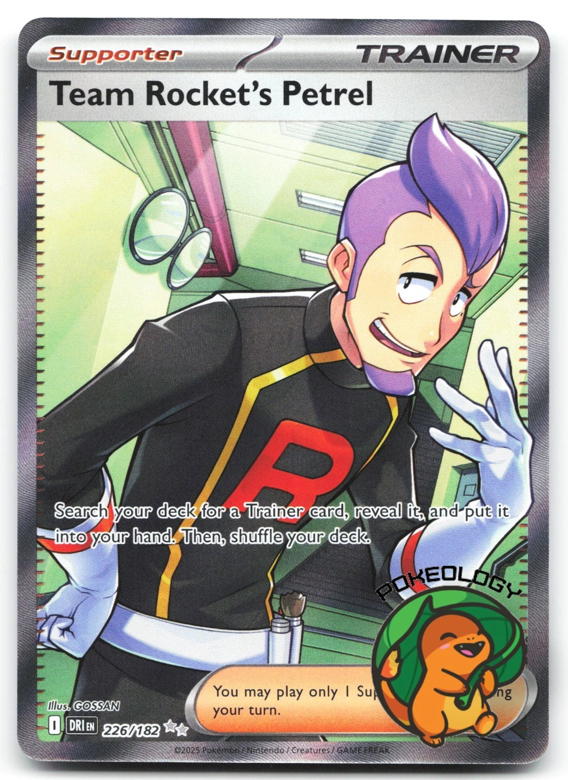 Team Rocket's Petrel | 226/182 | NEAR MINT | Destined Rivals | Pokemon Card