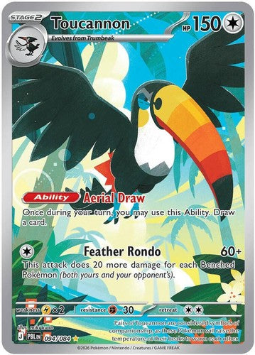 Toucannon 094/084 Pitch Black - Pokemon TCG