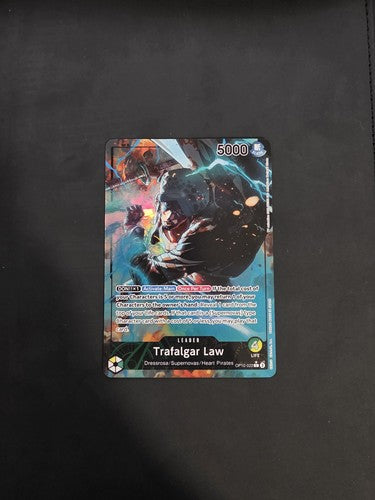 Trafalgar Law OP10-022 Alt Art Leader Royal Blood One Piece TCG English NM