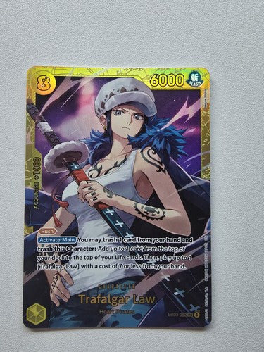 Trafalgar Law SEC EB03-062 | One Piece TCG Card Game English