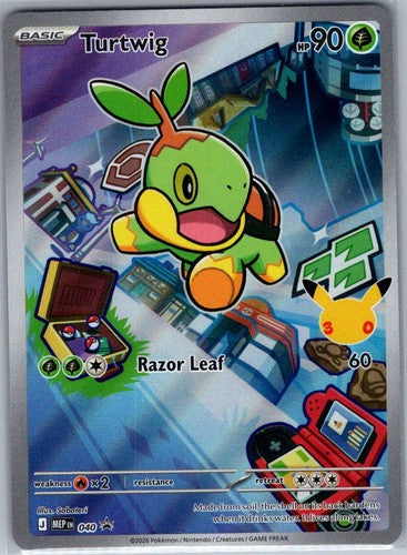 Turtwig MEP 040 ME: Mega Evolution Promo