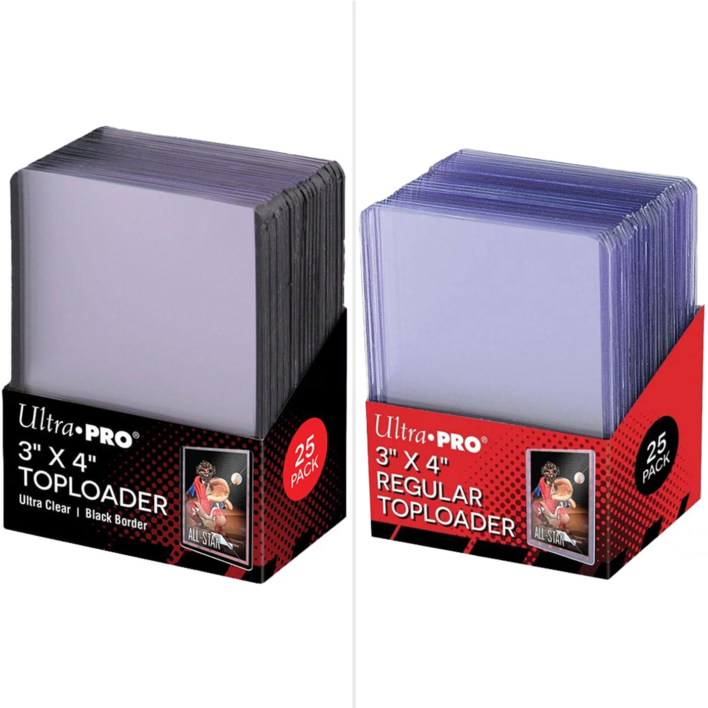 Ultra PRO Toploader 35 Point Regular Clear - Assorted