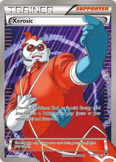 Xerosic (119 Full Art) Phantom Forces Ultra Rare 119