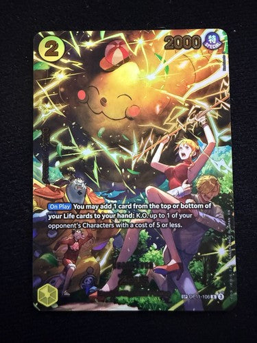Zeus (SP) OP11-106 Adventure on Kami's Island Foil