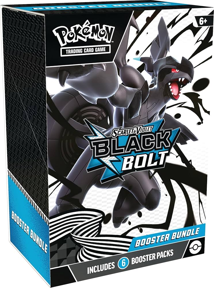 Scarlet & Violet Black Bolt Booster Bundle Pokemon TCG