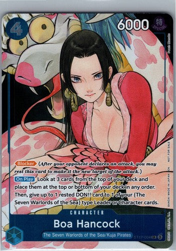 Boa Hancock (Illustration Box Vol.1) OP-PR ST17-004 Foil SR NM One Piece