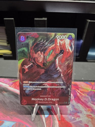 MONKEY D. DRAGON ALT ART English OP07-015 SR 500 YEARS IN THE FUTURE ONE PIECE