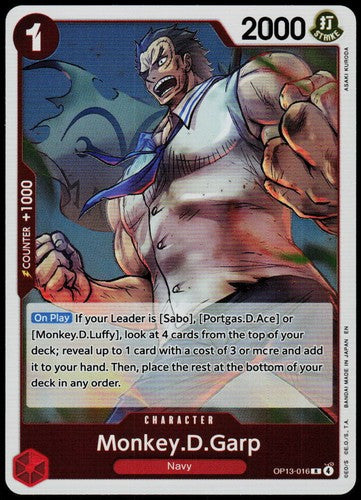 MONKEY.D.GARP OP13-016