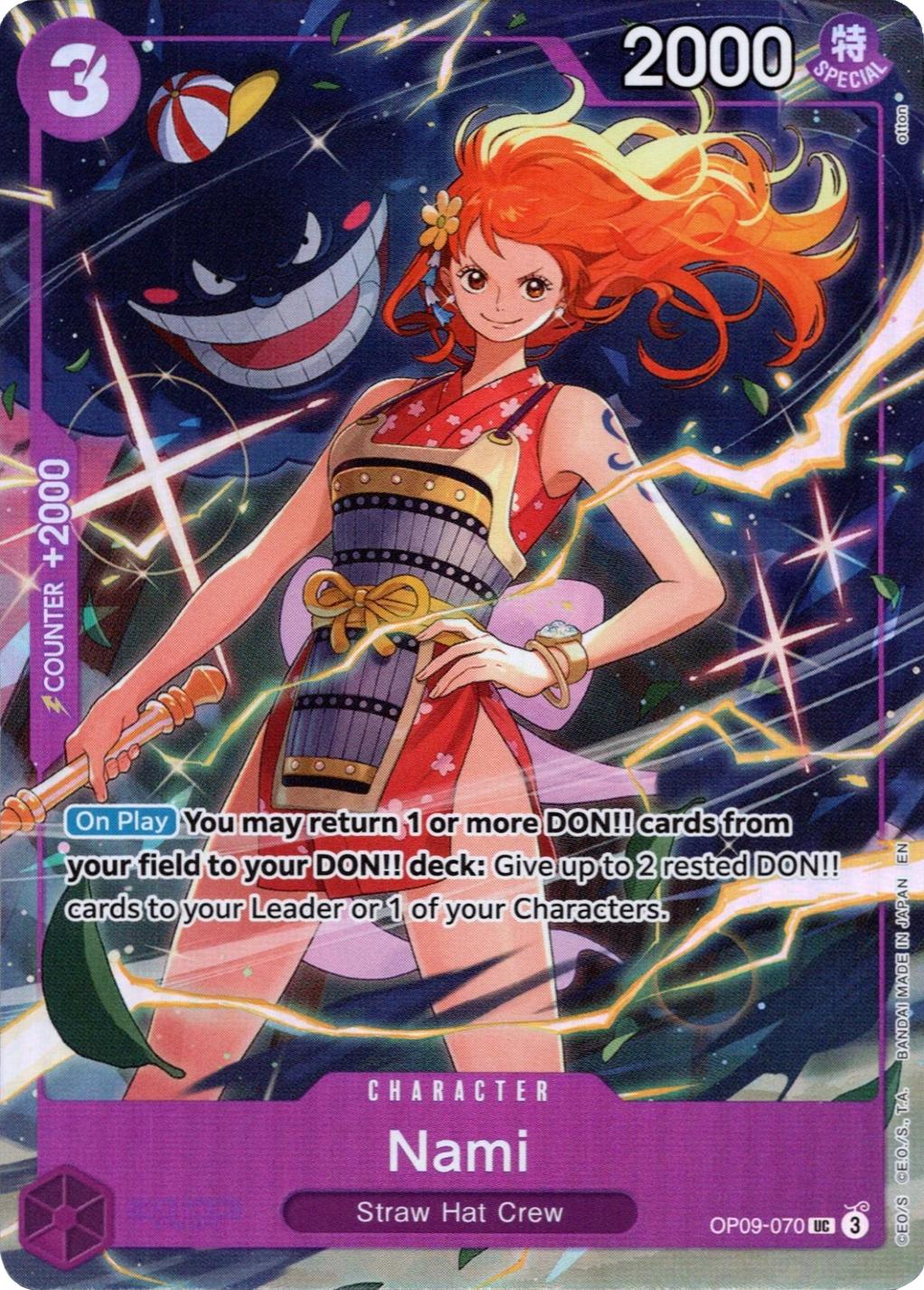 Nami OP09-070 (Gengar Nami) ENGLISH
