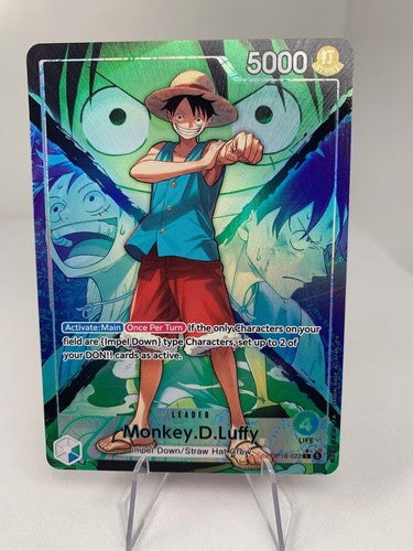 OP16-022 Monkey.D.Luffy Alt Art Leader