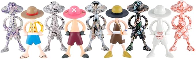 One Piece - Archive Adventures Blind Box [vol.2] Luffy Collectible Figure - Full Set