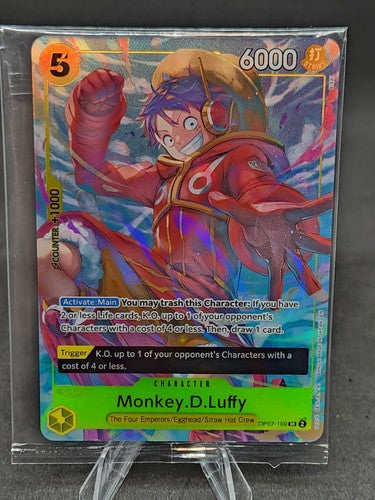 Monkey D. Luffy OP07-109 Illustration Box Vol. 3 Promo SealedOne