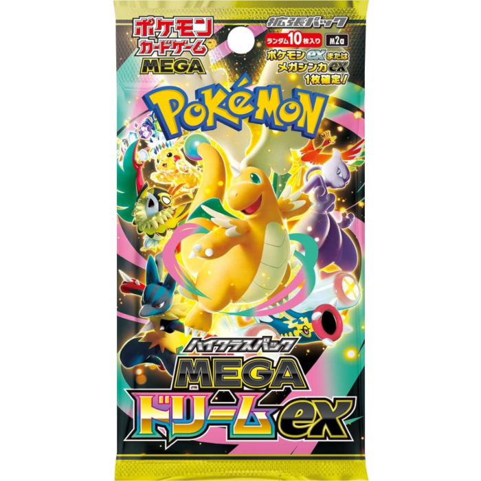 Mega Evolution M2A Mega Dream ex (Japanese Import) Booster Pack
