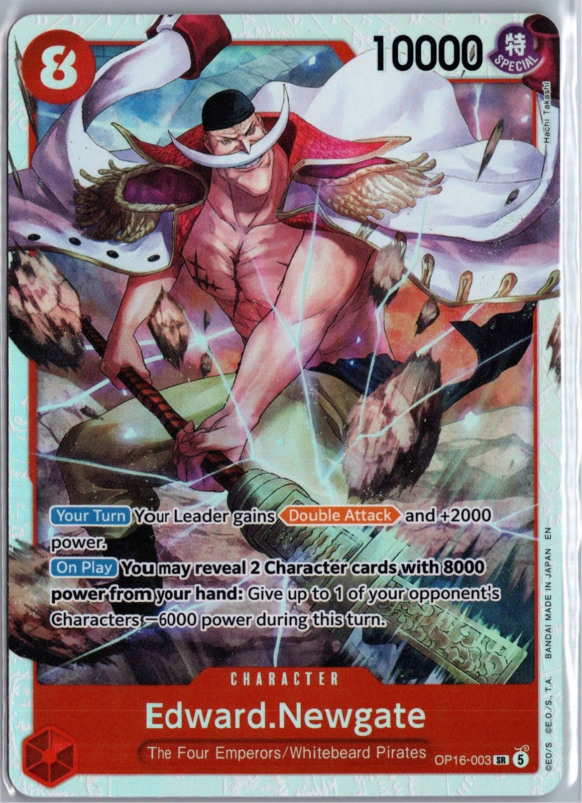 Edward.Newgate OP16 OP16-003 Foil SR NM The Time of Battle