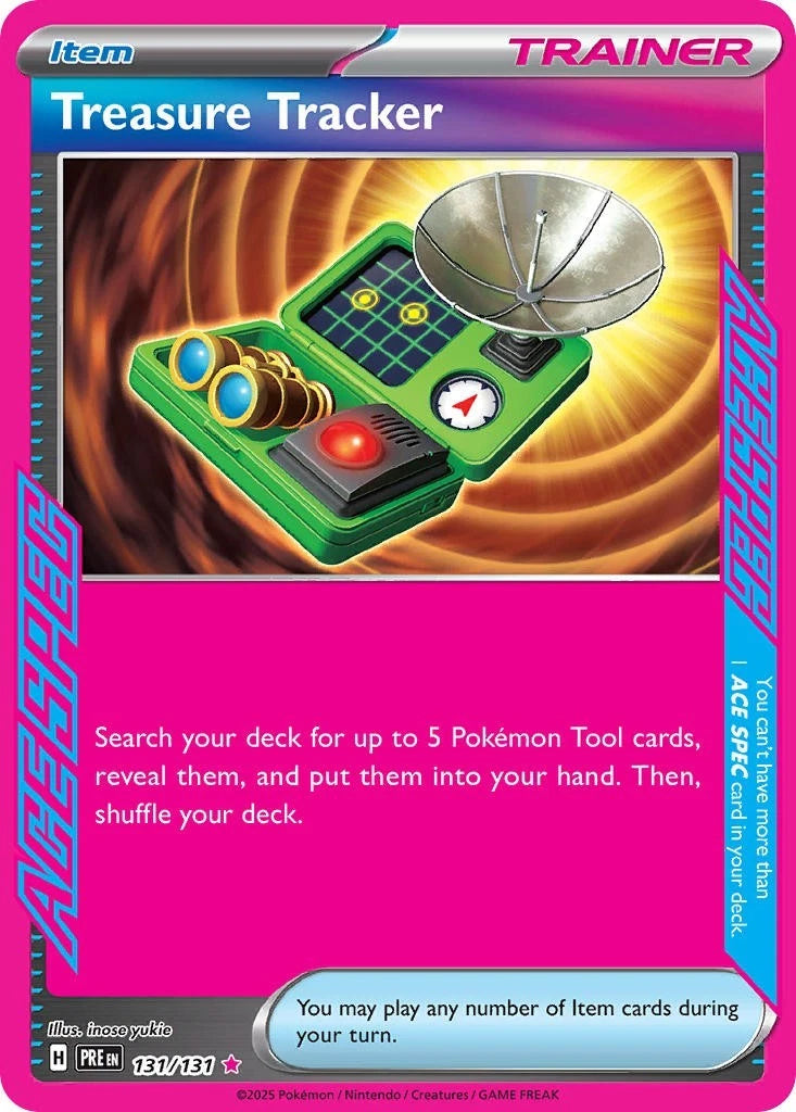 Treasure Tracker 131/131 - Prismatic Evolutions - Pokemon Trading Card Game