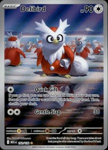 Delibird 152/132 NM/M Illustration Rare Mega Evolution Pokemon Holo