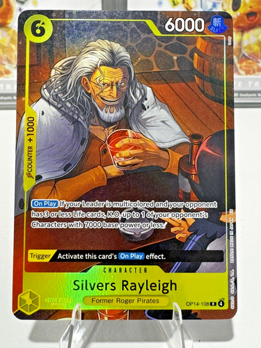 Silvers Rayleigh OP14-108 Promo - Illustration Box Vol.7 - One Piece TCG
