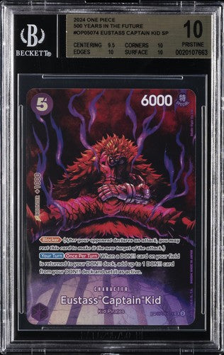 BGS 10 Eustass Captain Kid OP05-074 SP