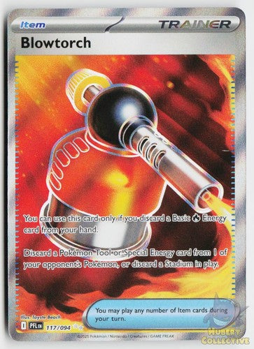 Blowtorch 117/094 Ultra Rare Phantasmal Flames Pokemon Holo Near Mint