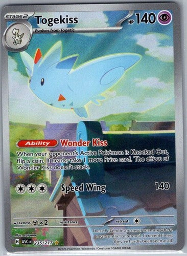 Togekiss 235/217 ME: Ascended Heroes - Pokemon Card - NM