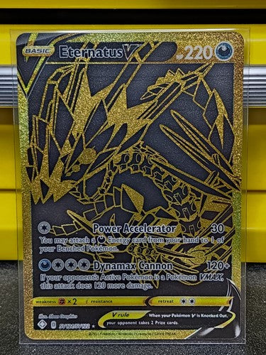 Eternatus V SV121/SV122 Shining Fates Full Art Holo