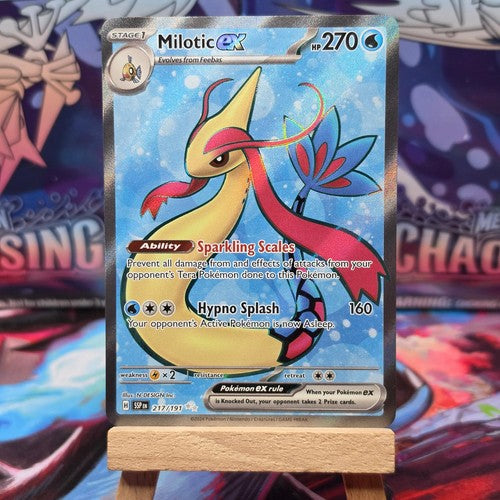 MILOTIC EX - 217/191 SURGING SPARKS POKEMON CARD - NM/M