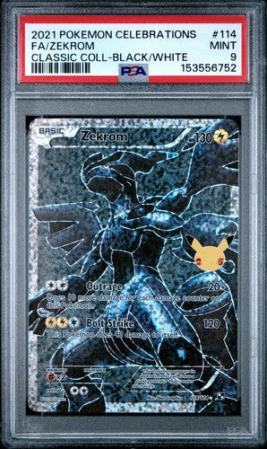 PSA9 Zekrom 25th Anniversary PCP
