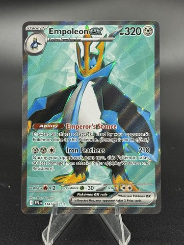Empoleon ex - 114/094 - Phantasmal Flames - Full Art - NM - Pokemon TCG
