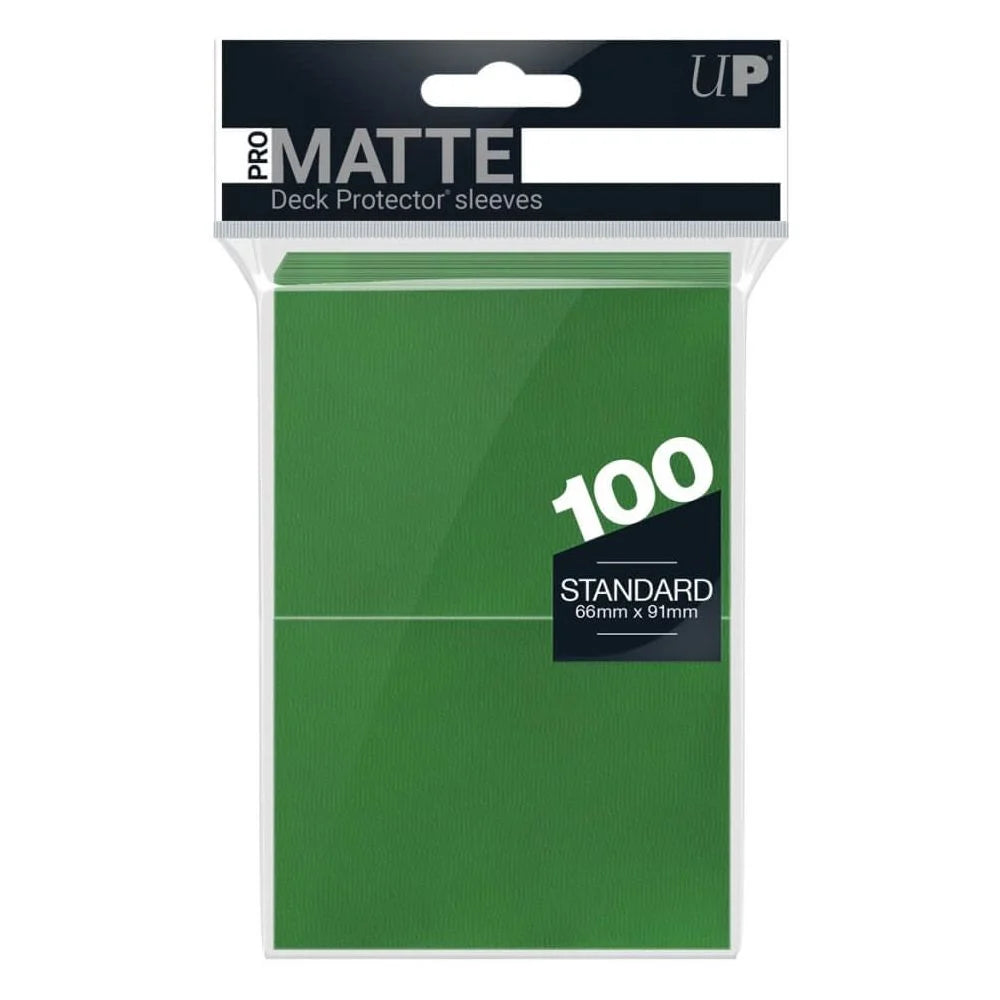 100 Ultra PRO Pro-Matte Deck Protector Sleeves Standard Card Clear 66mm x 91mm